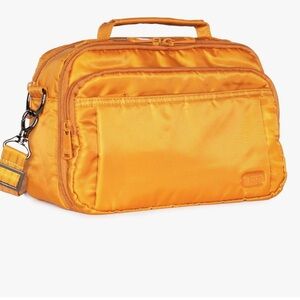 Lug Scoop Crossbody Amber Bag
